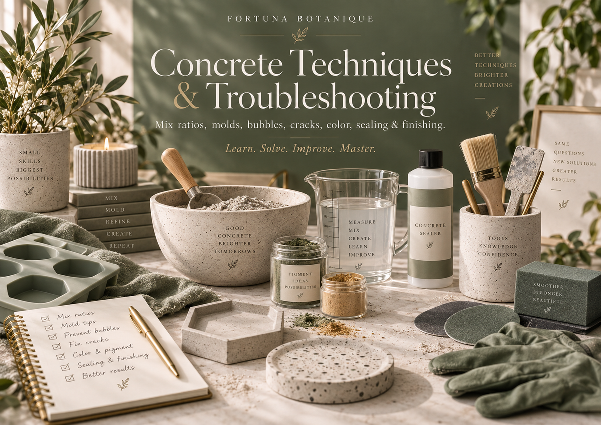 Concrete Techniques & Troubleshooting
