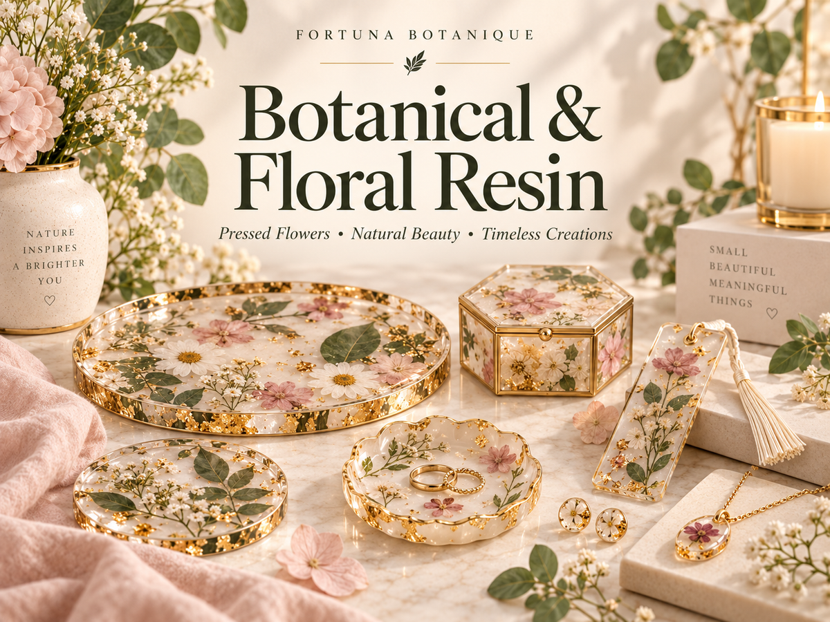 Botanical & Floral Resin