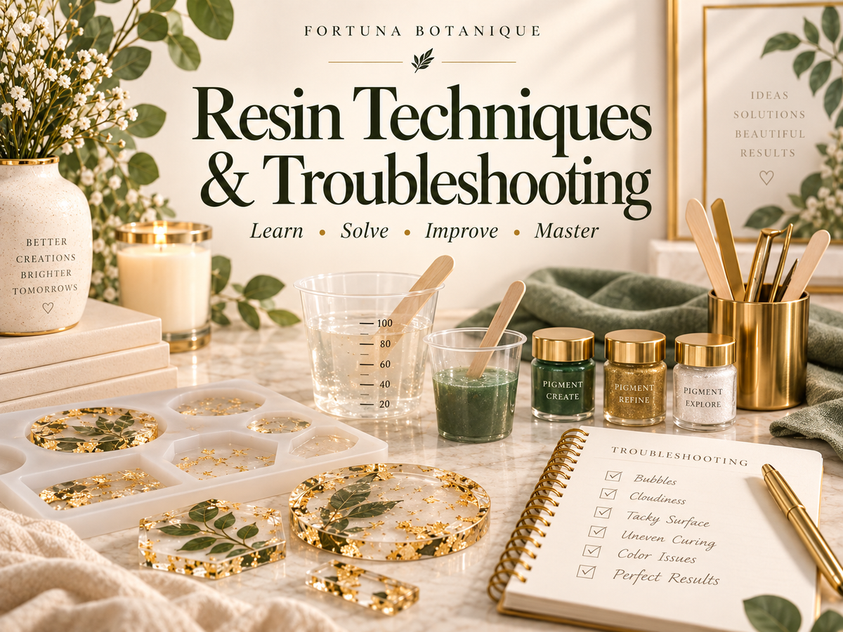 Resin Techniques & Troubleshooting