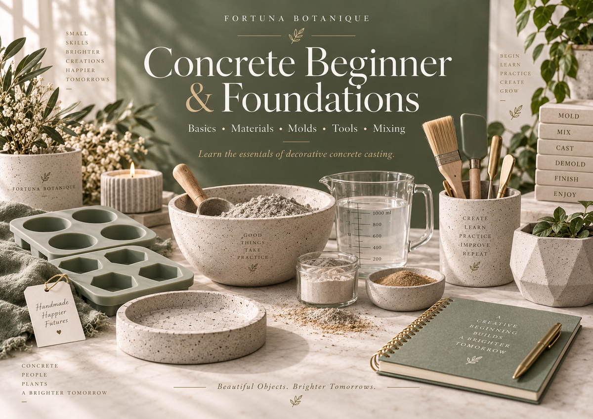 Concrete Beginner & Foundations