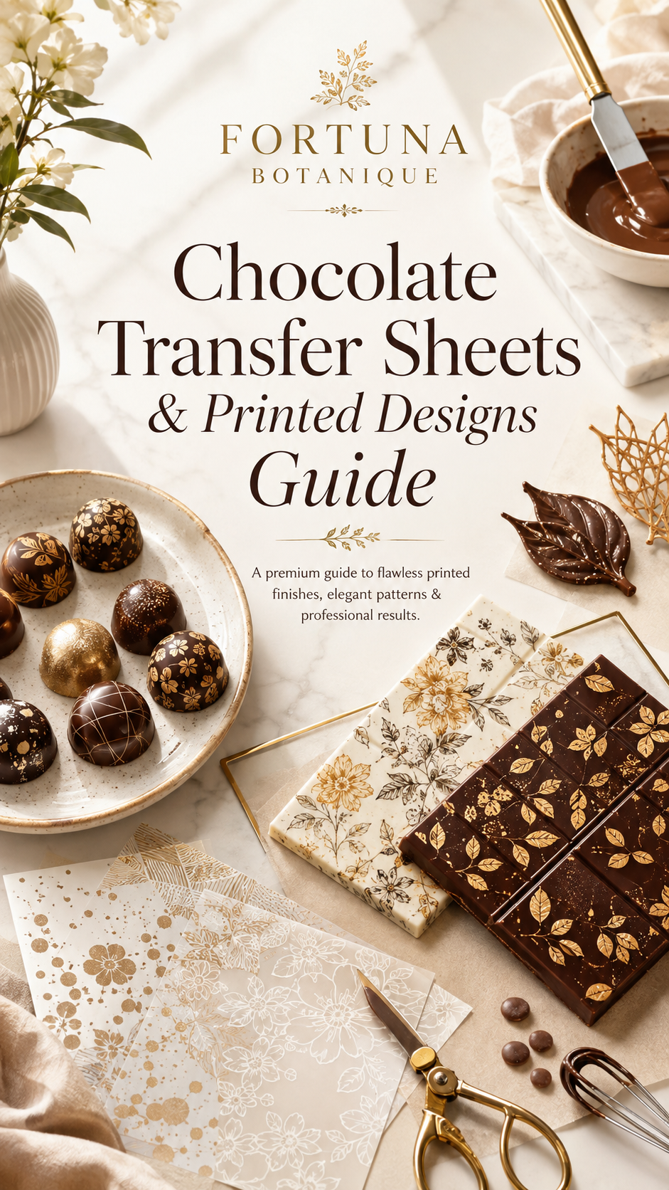 Chocolate Transfer Sheets Guide | Bonbon Decorating PDF