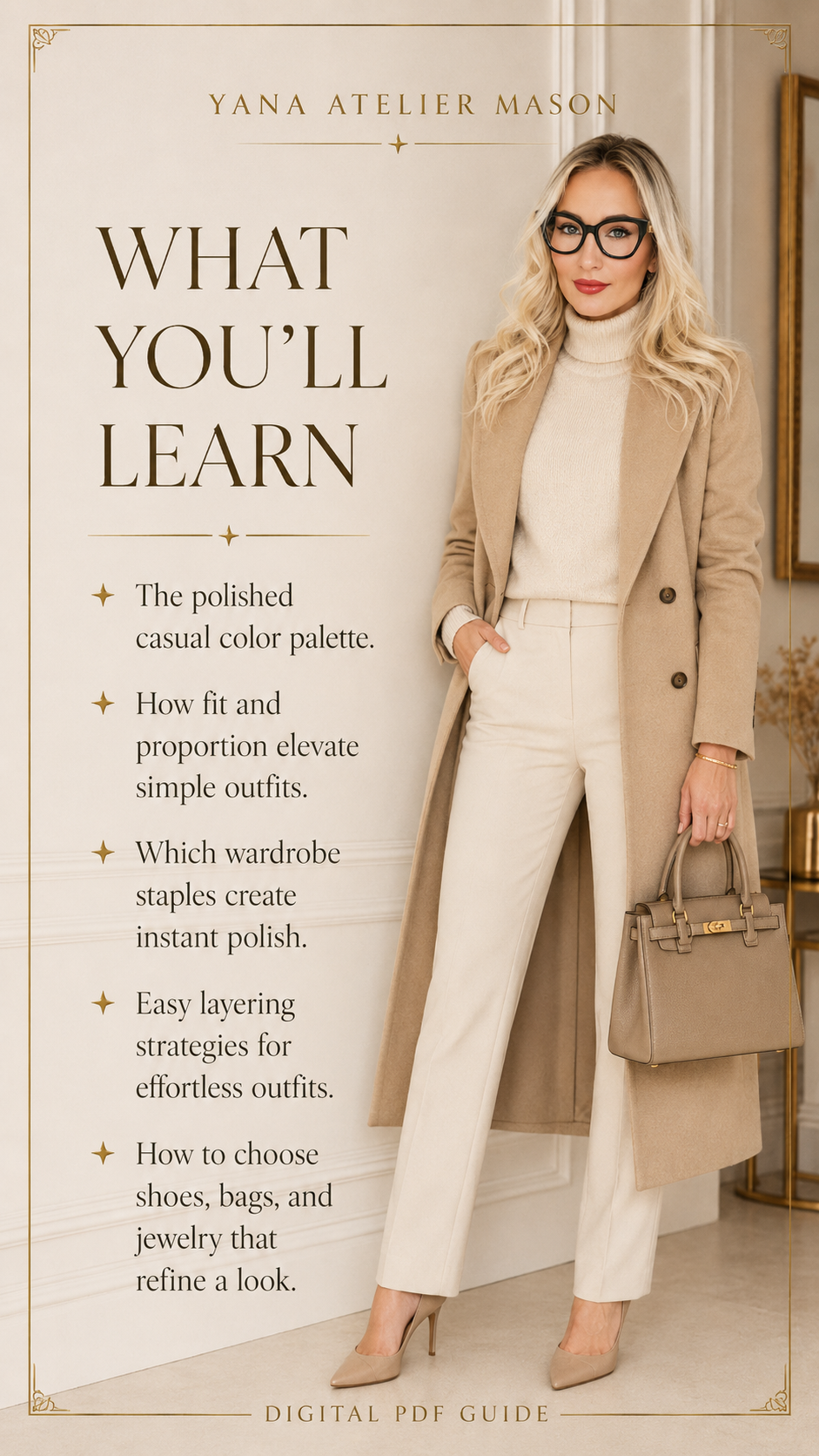 Polished Casual Outfit Formula Guide for Women | Chic Everyday Outfits, Elevated Basics, Effortless Style & Wardrobe Styling