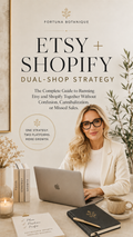 Etsy + Shopify Dual-Shop Strategy Guide | Ecommerce Growth, Pricing, SEO, Traffic & Customer Retention