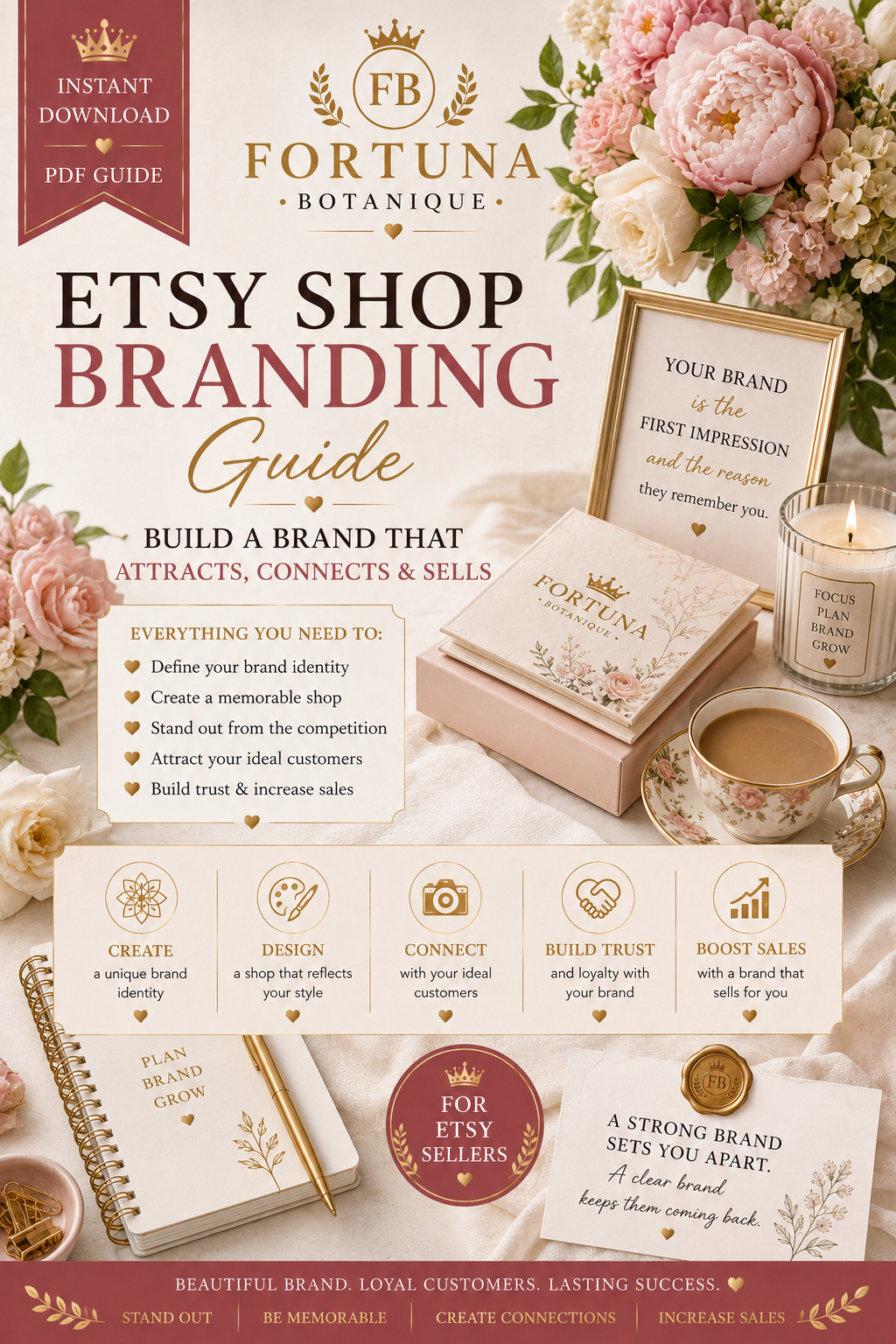 Etsy Shop Branding Guide | Instant PDF Download