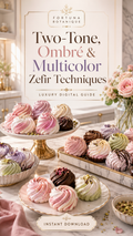 Two-Tone, Ombré & Multicolor Zefir Techniques Guide | Luxury Zefir Decorating & Piping PDF