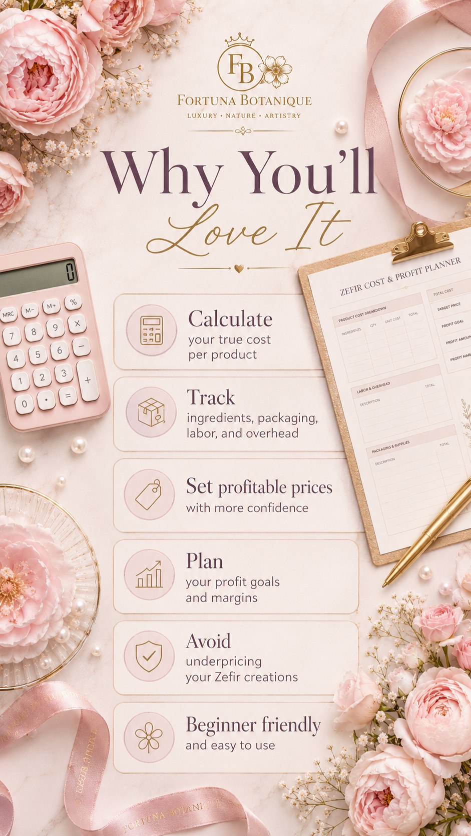 Zefir Product Cost Calculator & Profit Planner | Pricing & Margin Guide for Zefir Makers