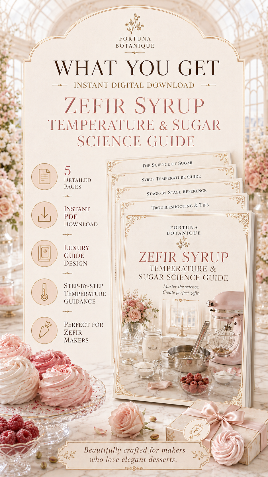 Zefir Syrup Temperature & Sugar Science Guide | Zefir Stability, Syrup & Texture Digital Guide