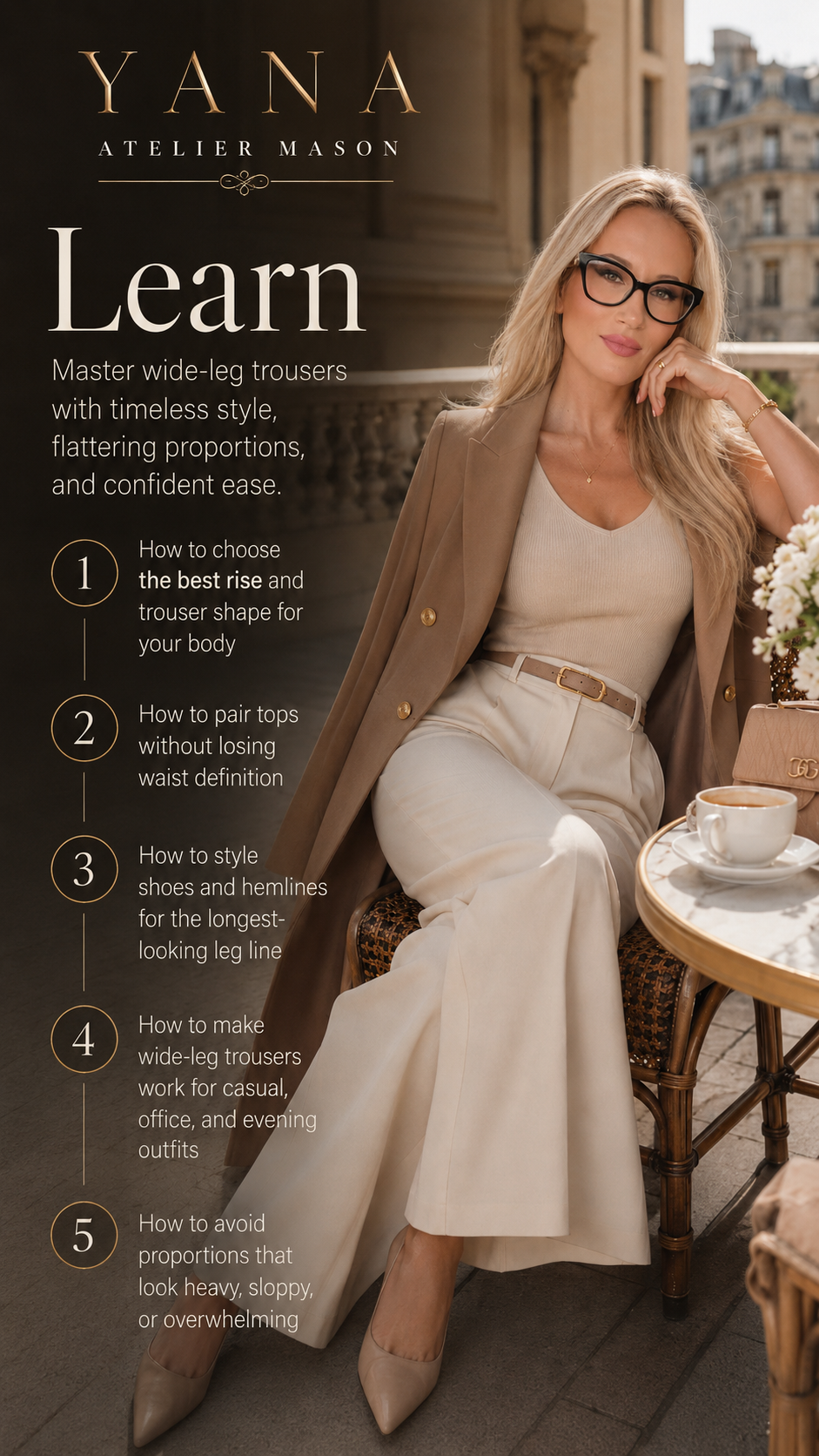 How to Style Wide-Leg Trousers Guide | Flattering Outfit Formulas & Proportion Tips