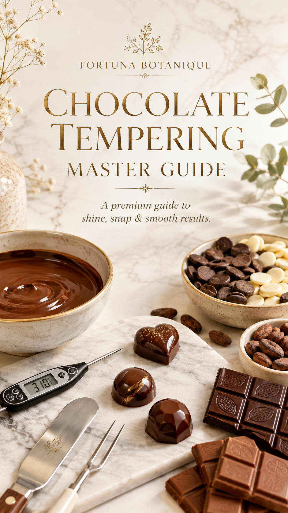Chocolate Tempering Master Guide | Dark Milk & White Chocolate Tempering PDF
