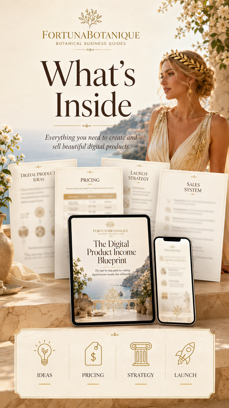 The Digital Product Income Blueprint | Digital Products & Online Income Business Guide
