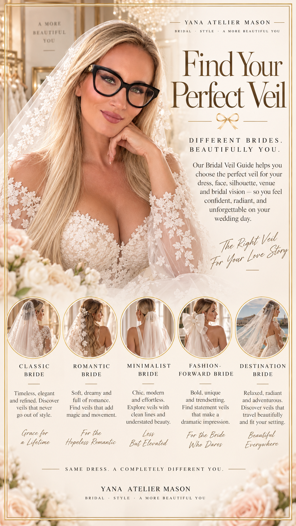 Wedding Veil Guide | How to Choose the Perfect Veil for Your Bridal Look