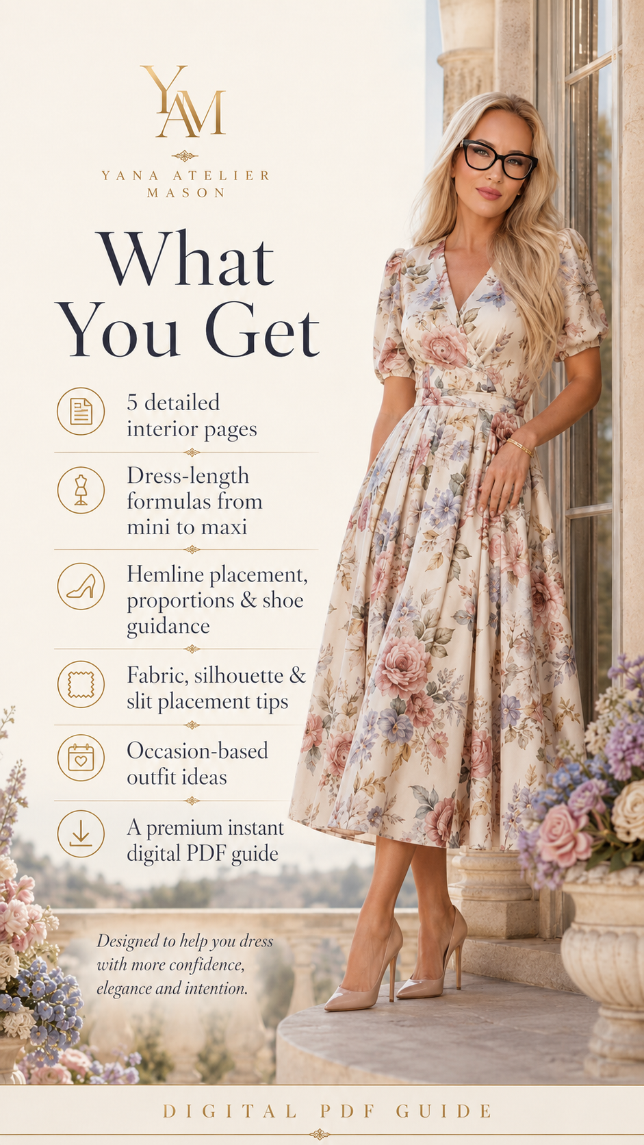 Dress Length & Hemline Styling Guide | Flattering Dress Proportions & Outfit PDF