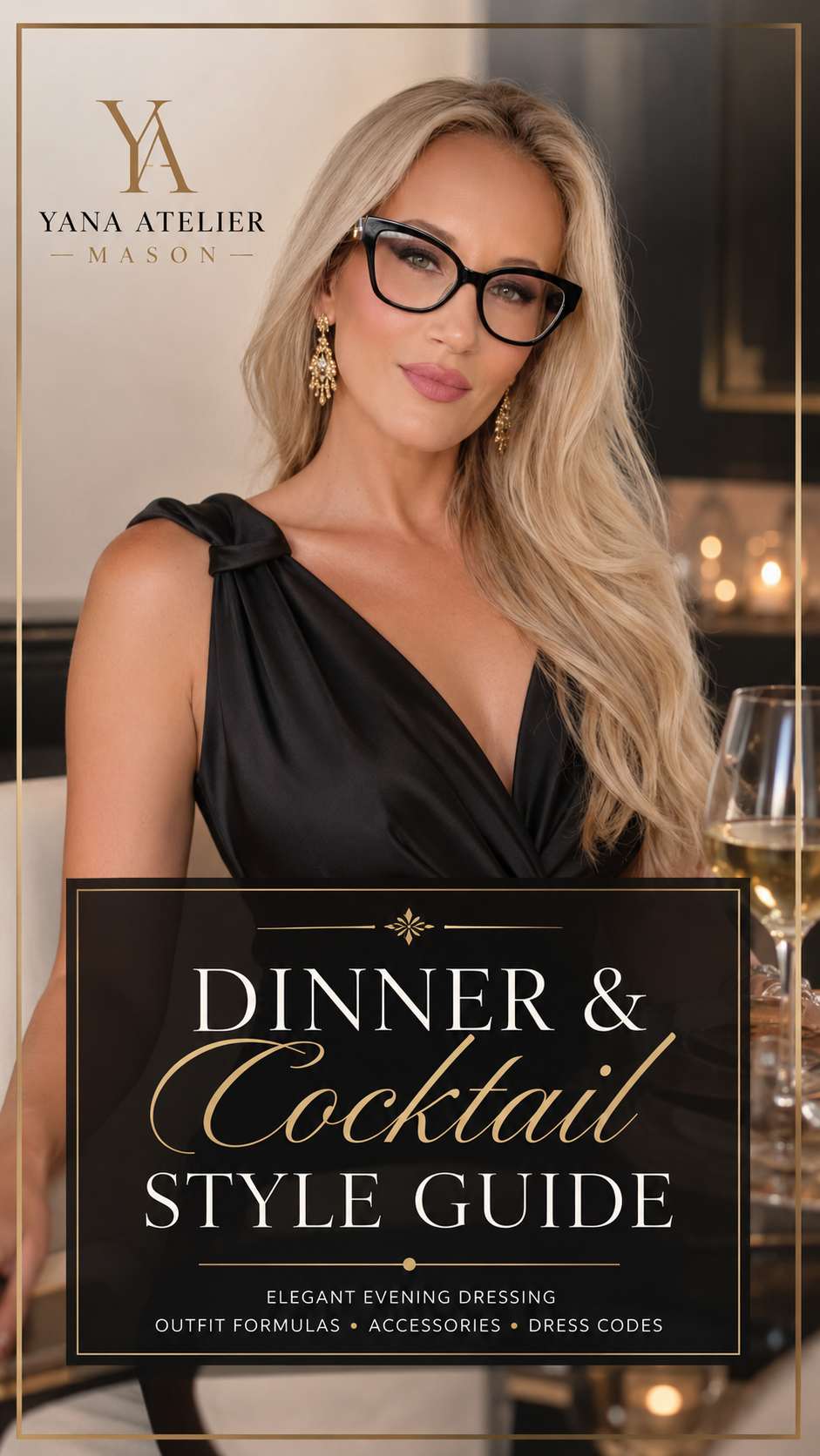 Dinner & Cocktail Style Guide | Elegant Evening Outfits, Date Night Fashion, Cocktail Attire & Styling PDF