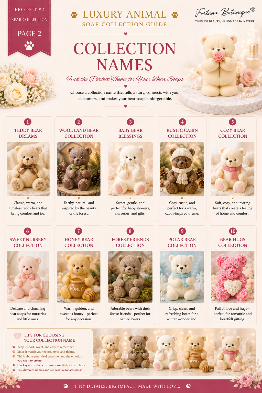 Luxury Teddy Bear Soap Collection Guide | Cute Handmade Bear Soap Ideas | Premium Soap Design PDF | Instant Digital Download