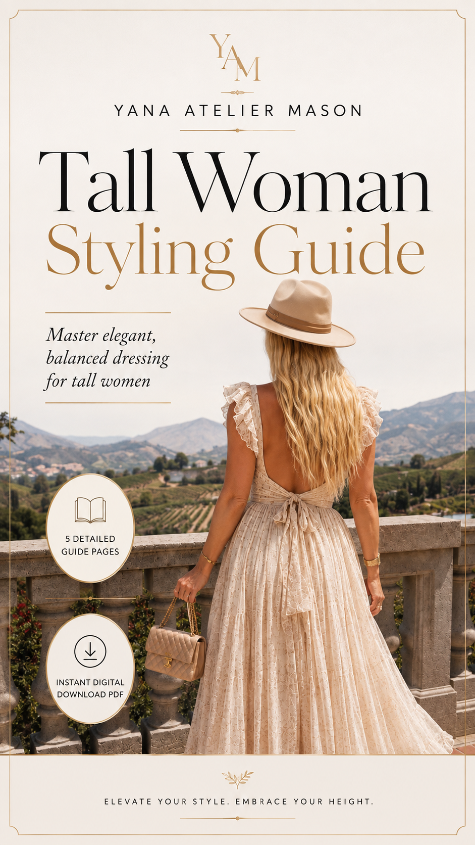 Tall Woman Styling Guide | Digital PDF