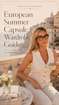 European Summer Capsule Wardrobe Guide | Chic Travel Style & Elegant Vacation Outfits
