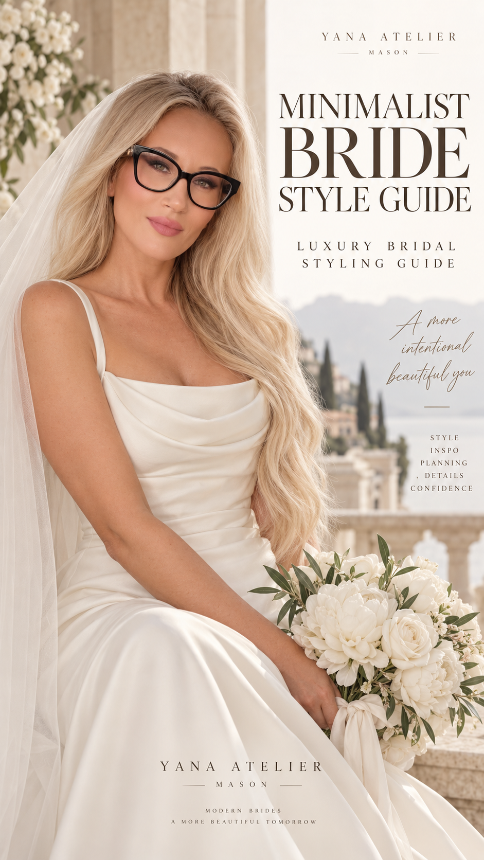 Minimalist Bridal Style Guide | Elegant Wedding Dress & Bridal Styling Guide