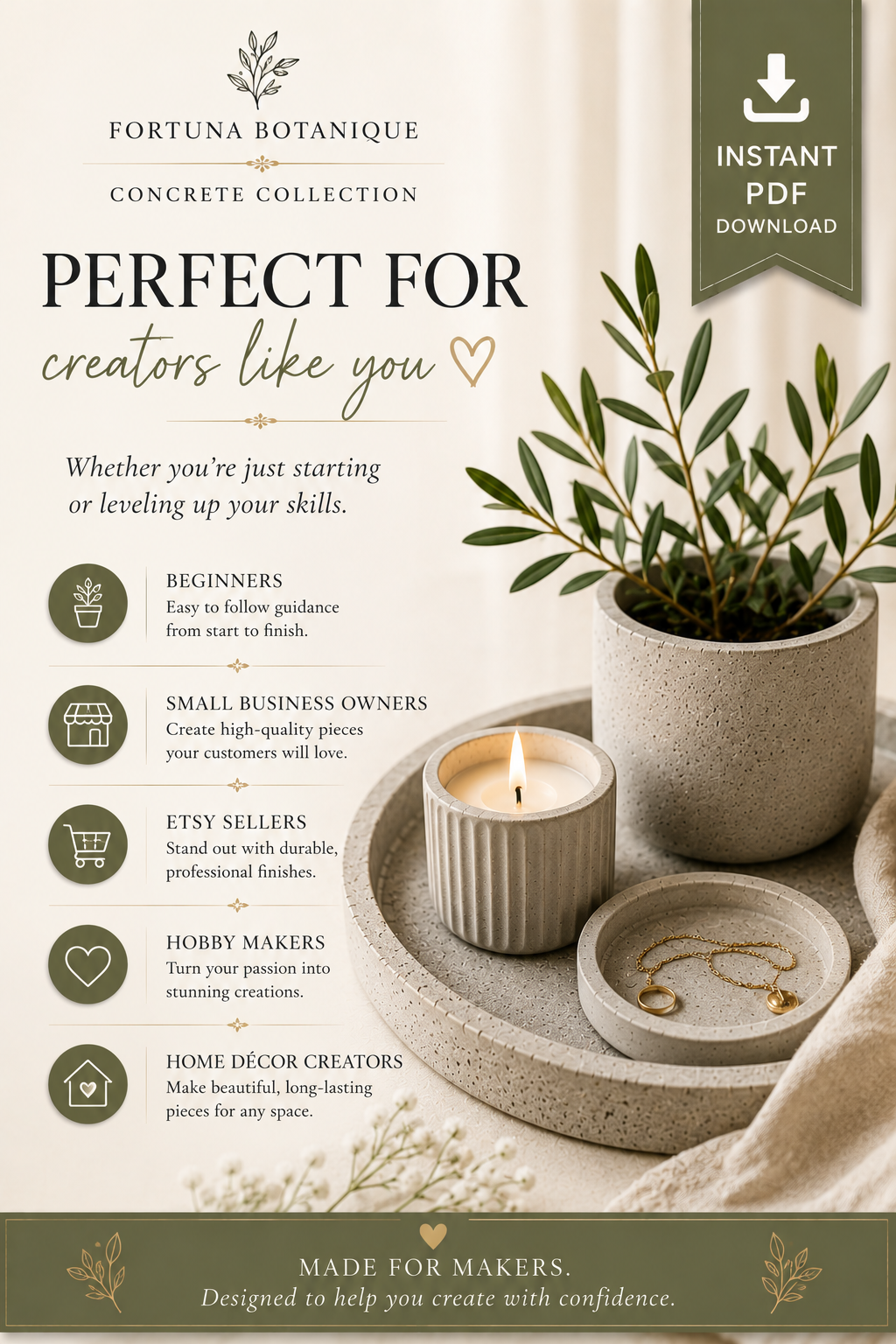 Concrete Sealer Guide | Protect, Finish & Seal Decorative Concrete Projects | Instant PDF Download