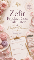 Zefir Product Cost Calculator & Profit Planner | Pricing & Margin Guide for Zefir Makers