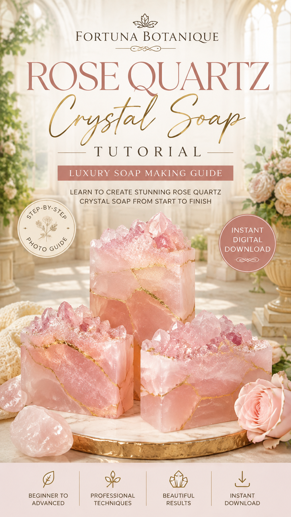 Textured Top Soap Tutorial PDF Guide | Luxury Botanical Soapmaking Technique | Instant Digital Download (Copy)