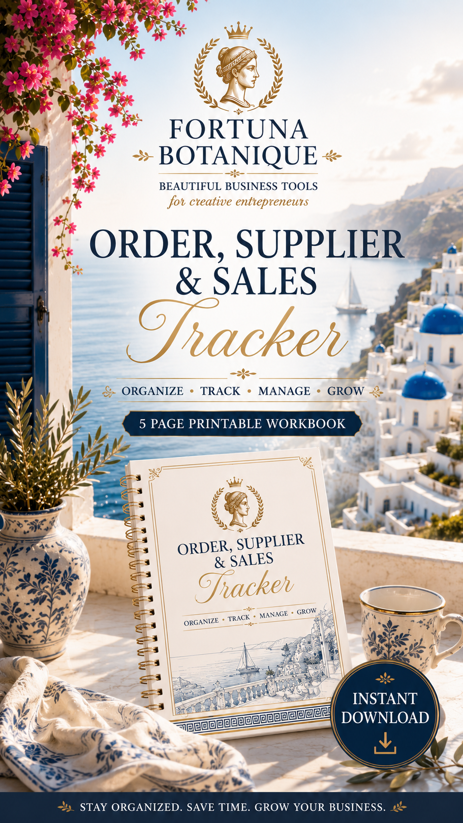 Order, Supplier & Sales Tracker for Small Businesses