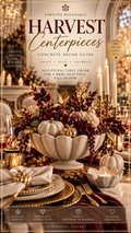 Harvest Concrete Centerpieces Guide | DIY Fall Table Decor & Seasonal Styling