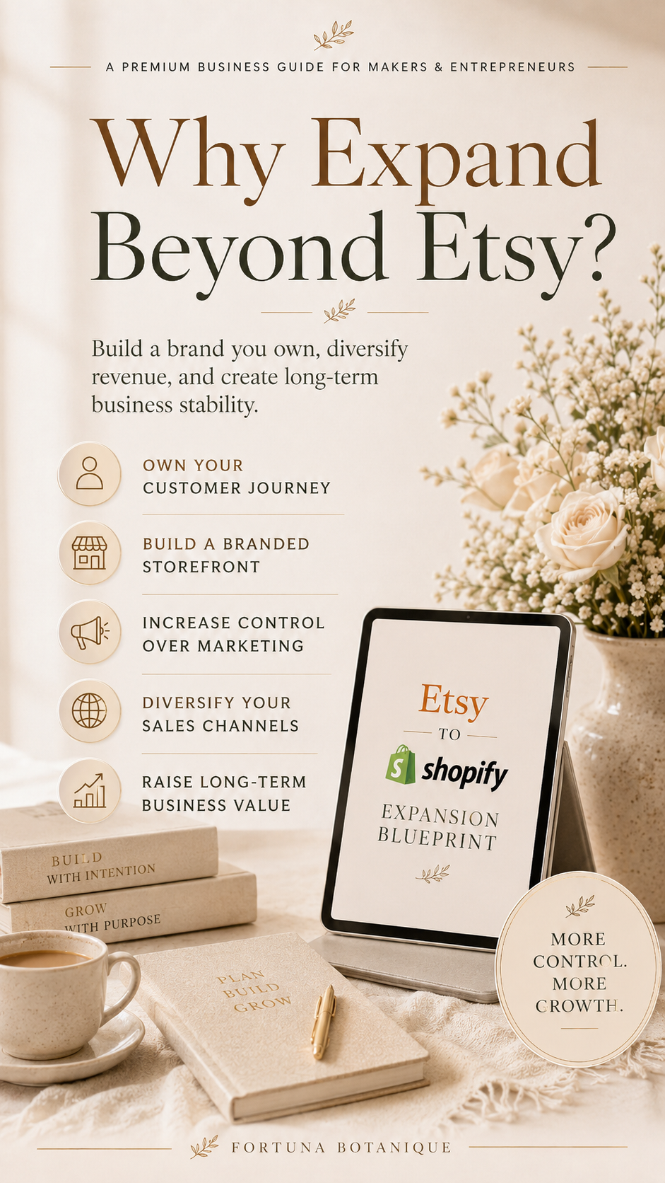 Etsy to Shopify Expansion Blueprint | Ecommerce Growth Strategy for Handmade and Product-Based Businesses