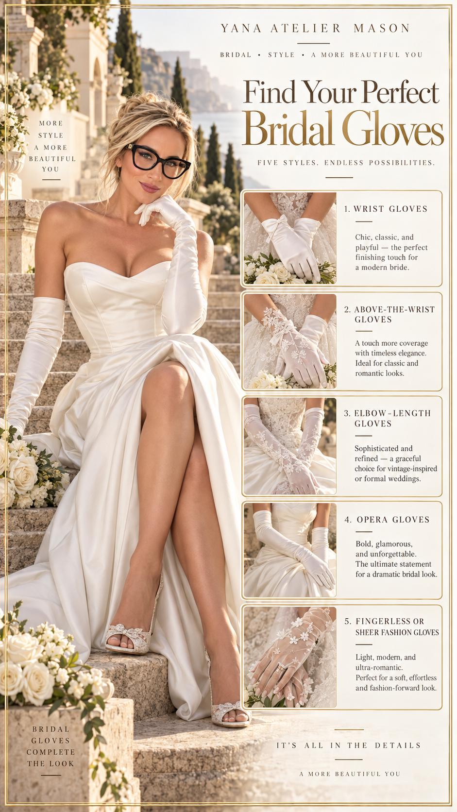 Bridal Gloves Guide | How to Style Wedding Gloves Elegantly