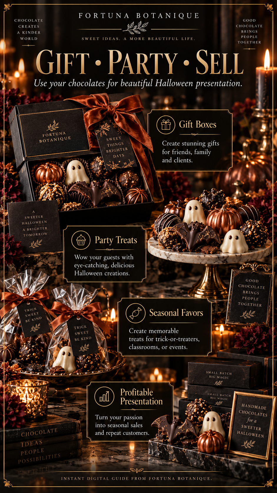 Halloween Chocolate Guide | 5 Spooky Chocolate Projects & Selling Ideas