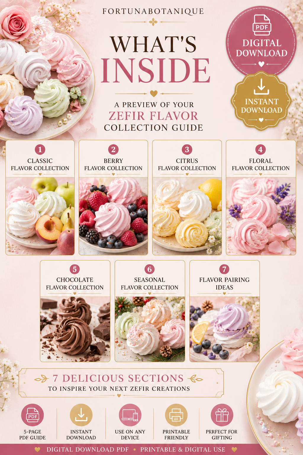 Luxury Zefir Flavor Collection Guide | Premium Flavor Combinations & Pairing Ideas | PDF Recipe Inspiration for Zefir Artists
