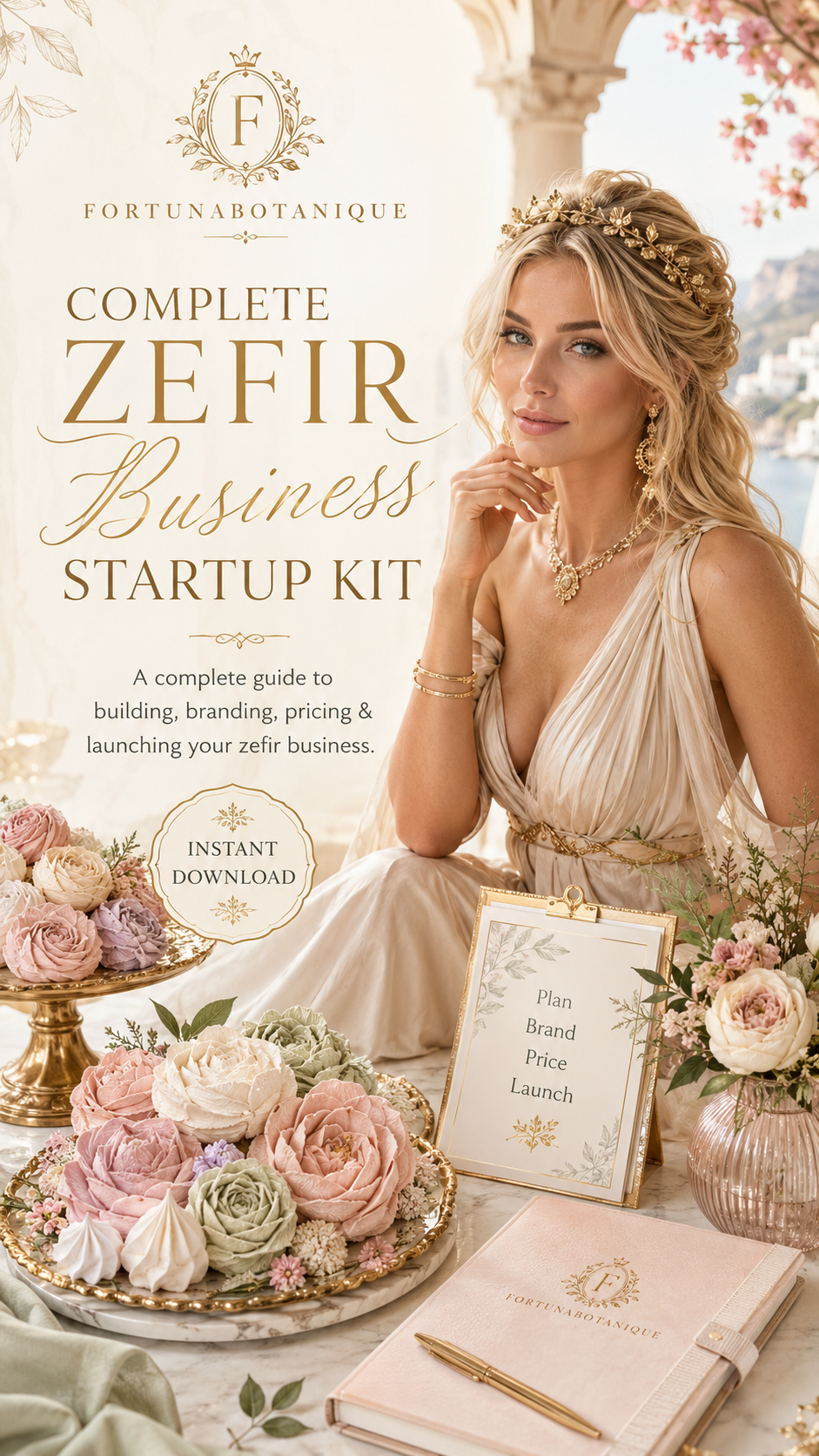 Complete Zefir Business Startup Kit | Branding, Pricing, Packaging, Photography & Launch Guide