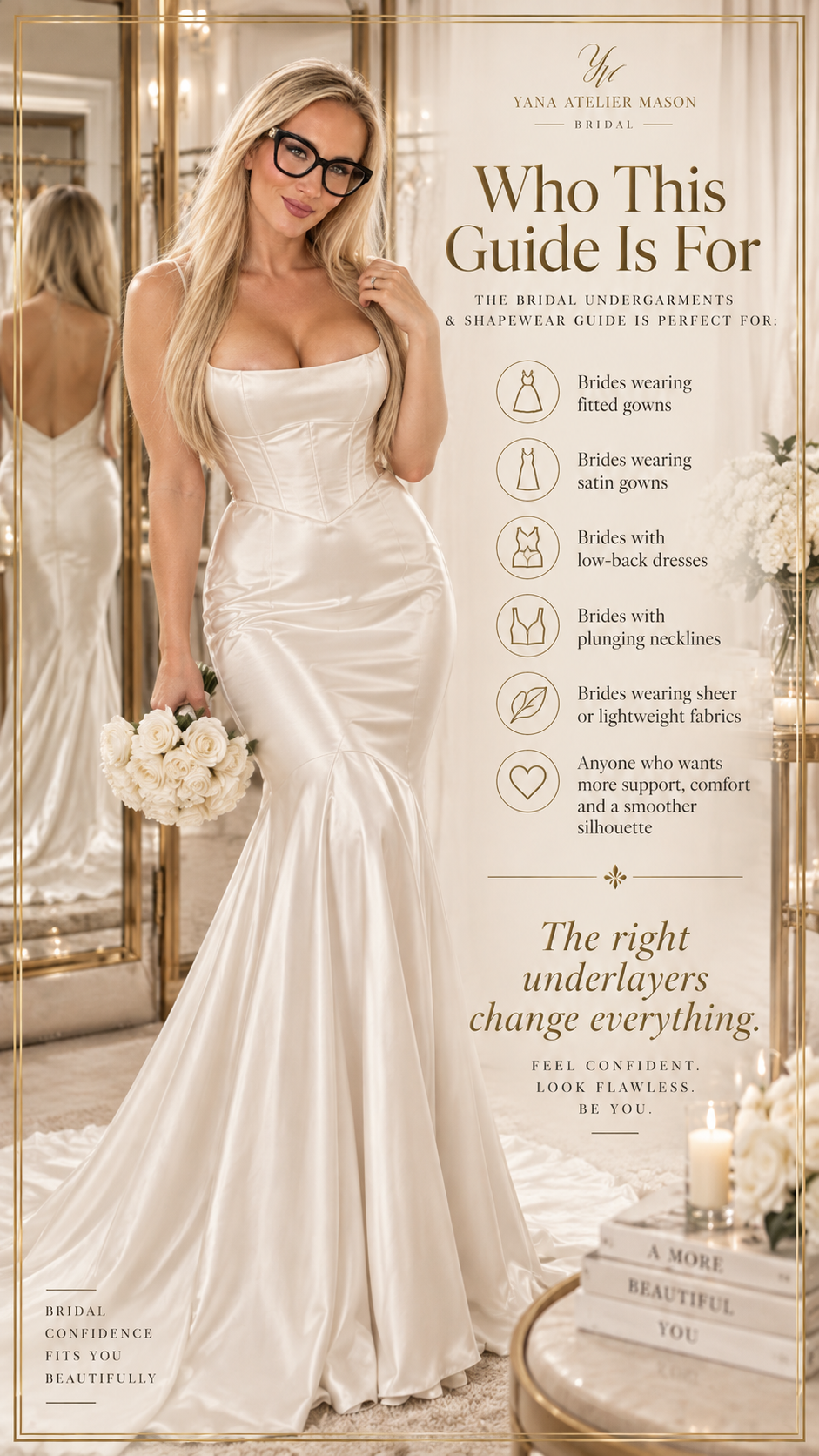 Bridal Undergarments & Shapewear Guide | Wedding Dress Foundations, Support & Fit