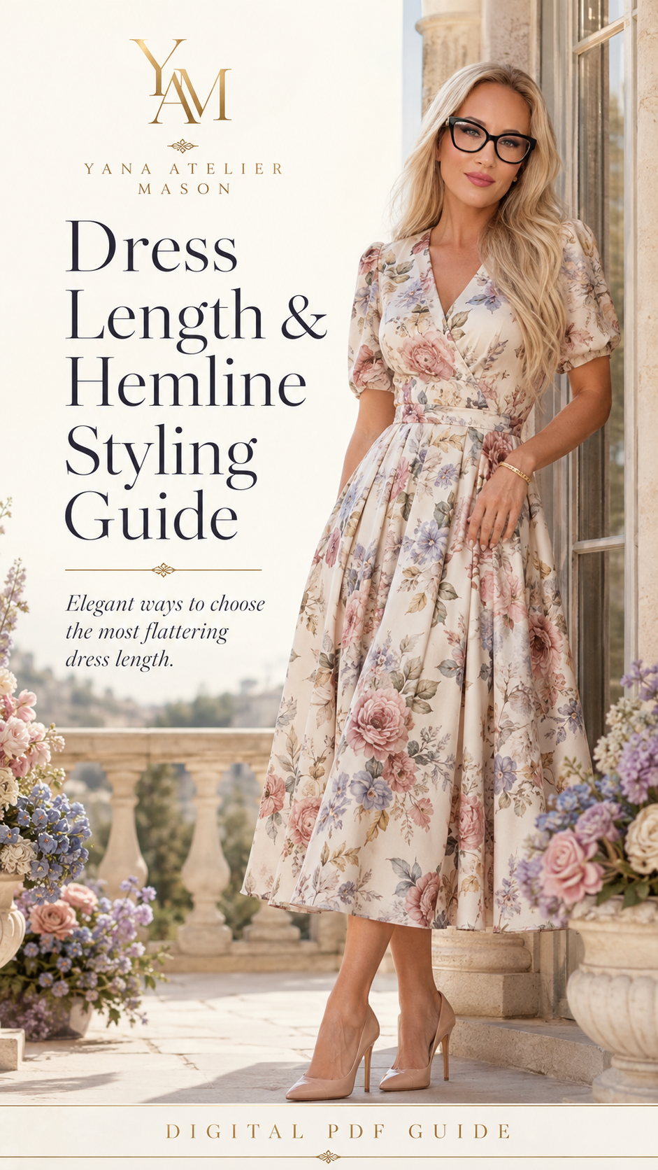 Dress Length & Hemline Styling Guide | Flattering Dress Proportions & Outfit PDF