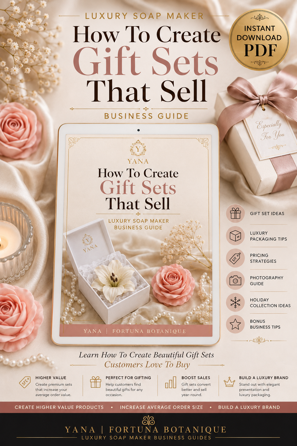 How to Create Gift Sets That Sell | Luxury Handmade Gift Box Business Guide | Increase Sales with Premium Gift Set Ideas PDF