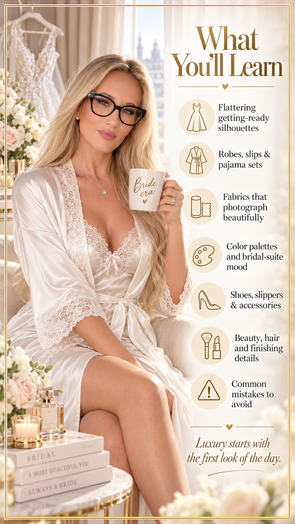 Getting Ready Bridal Outfit Guide | Wedding Morning Style Guide
