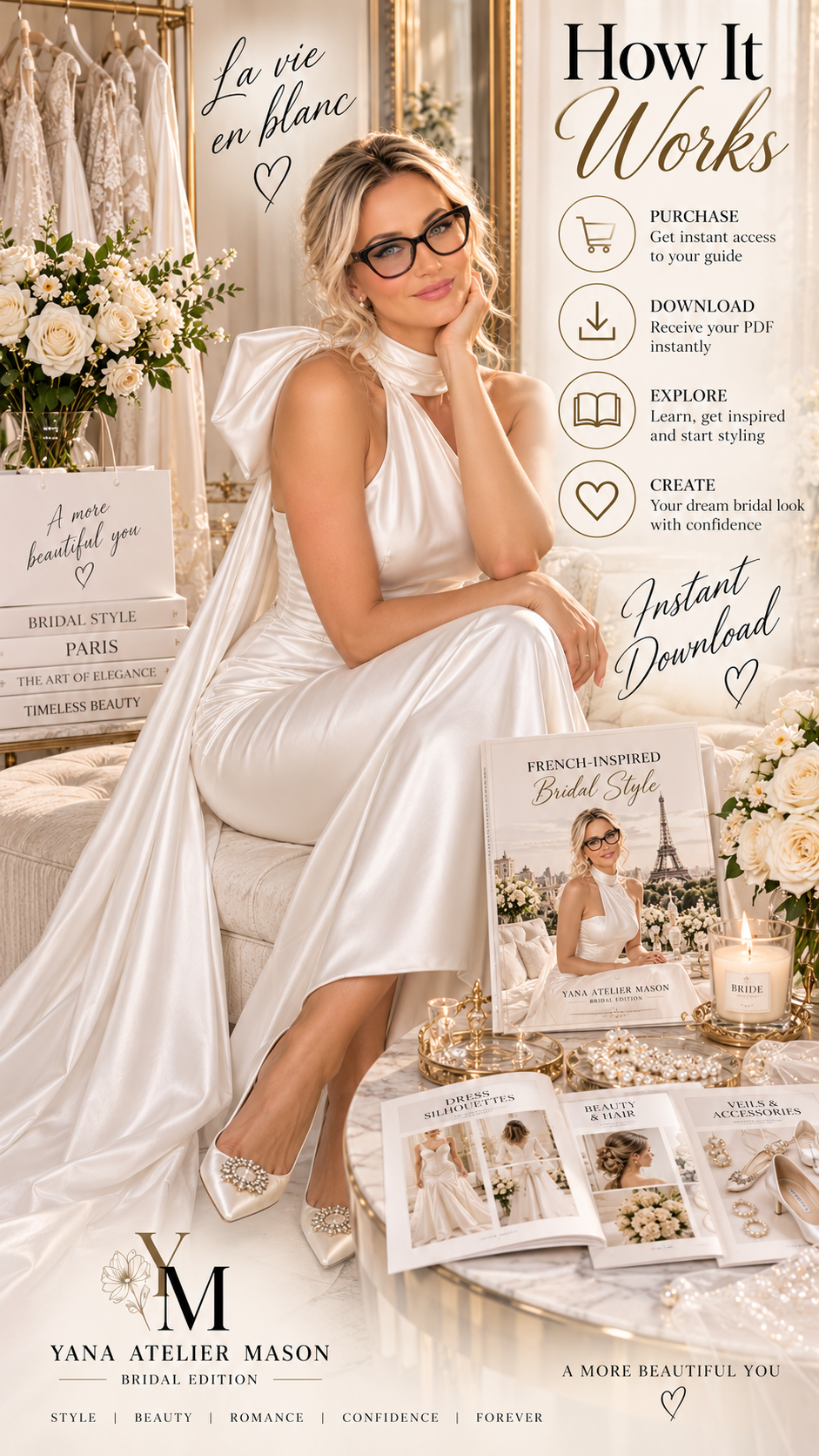 French-Inspired Bridal Style Guide | Luxury Wedding Styling
