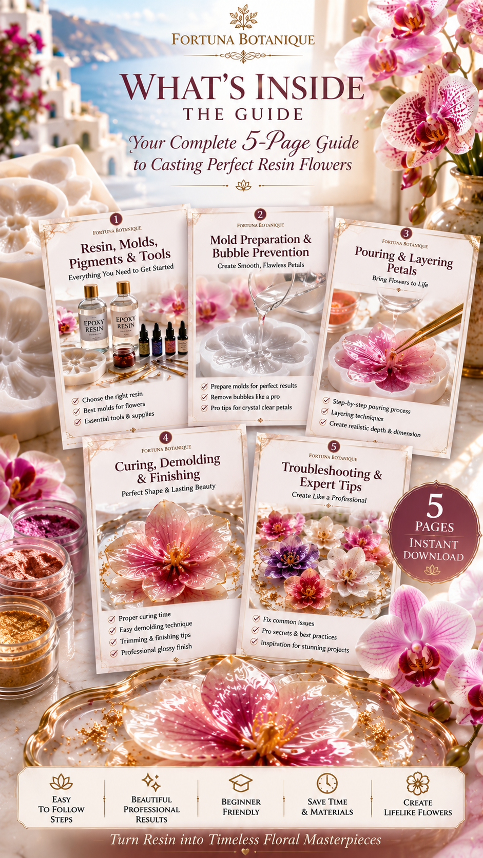 Perfect Resin Flowers Guide | Floral Resin Tutorial