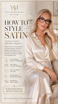 How to Style Satin | Elegant Satin Outfit & Styling Guide | Digital Fashion E-Book