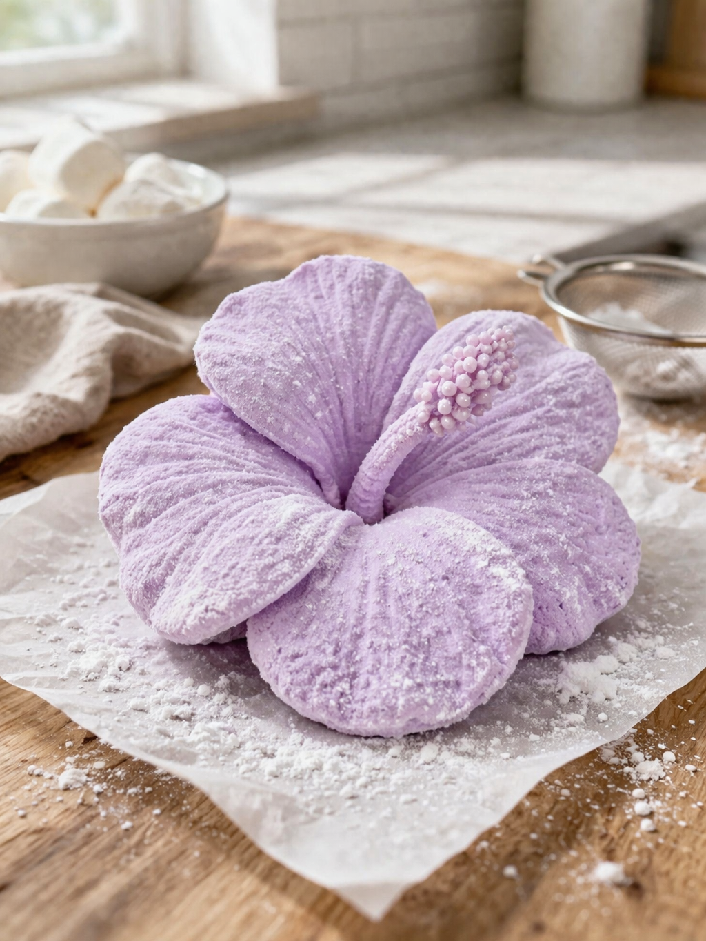 Hibiscus Silicone Flower Mold for Soap, Candles, Resin, Chocolate & Zefir