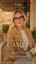 How to Wear Camel Without Looking Plain | Elegant Neutral Style Guide | Women’s Digital Fashion E-Book