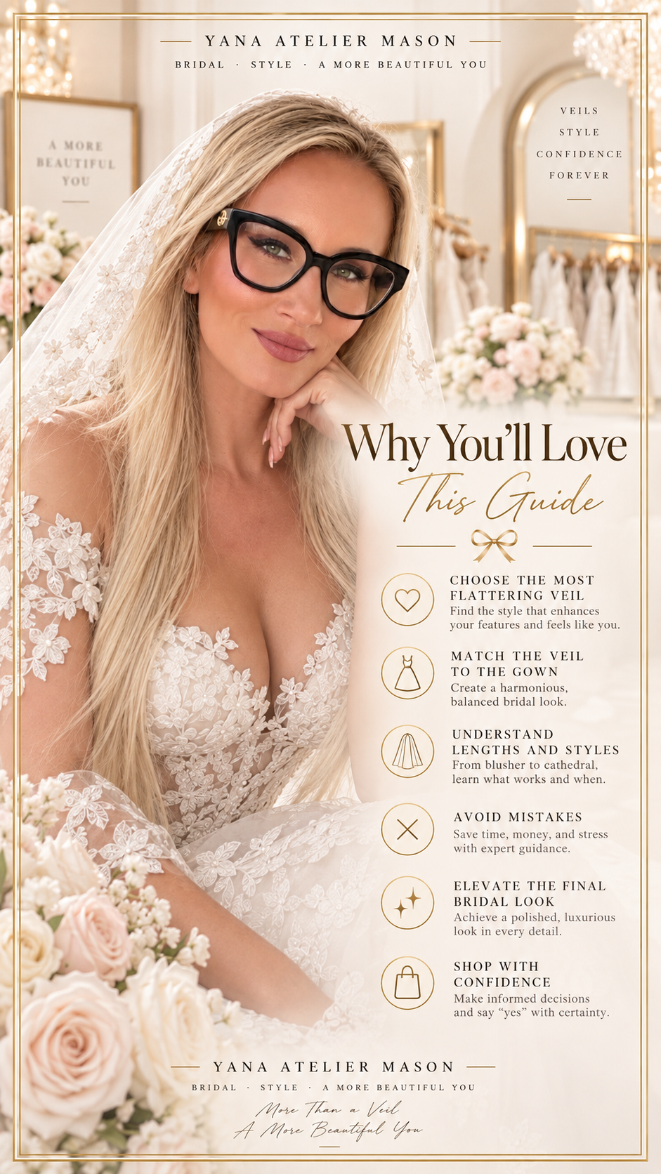 Wedding Veil Guide | How to Choose the Perfect Veil for Your Bridal Look