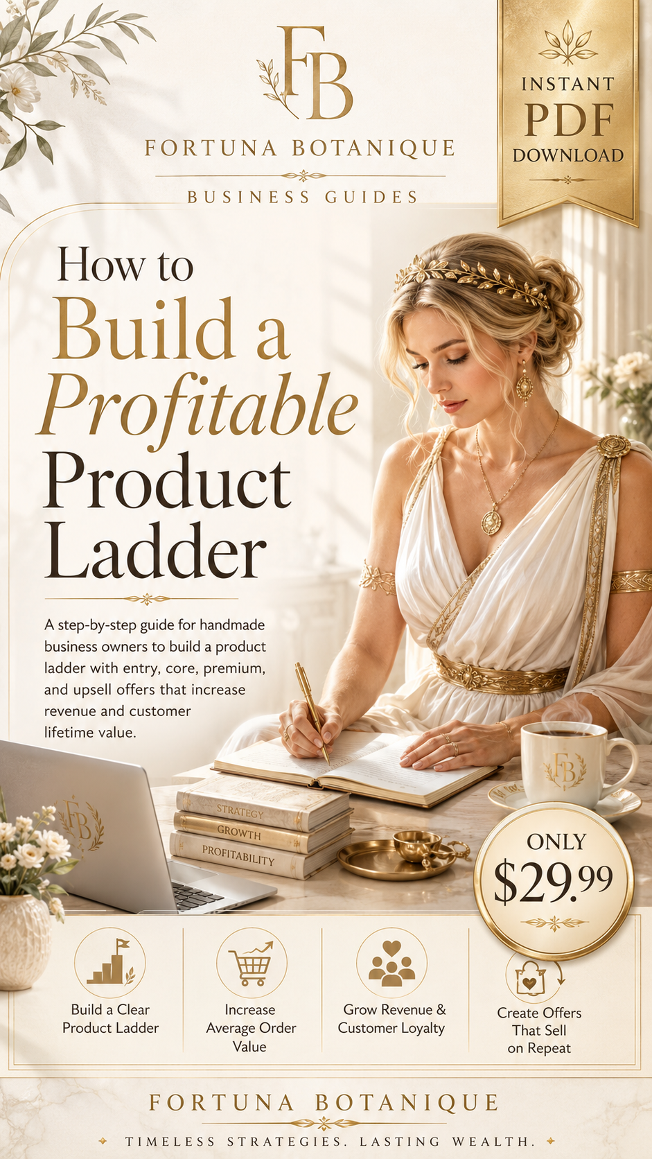 How to Build a Profitable Product Ladder for Handmade Businesses