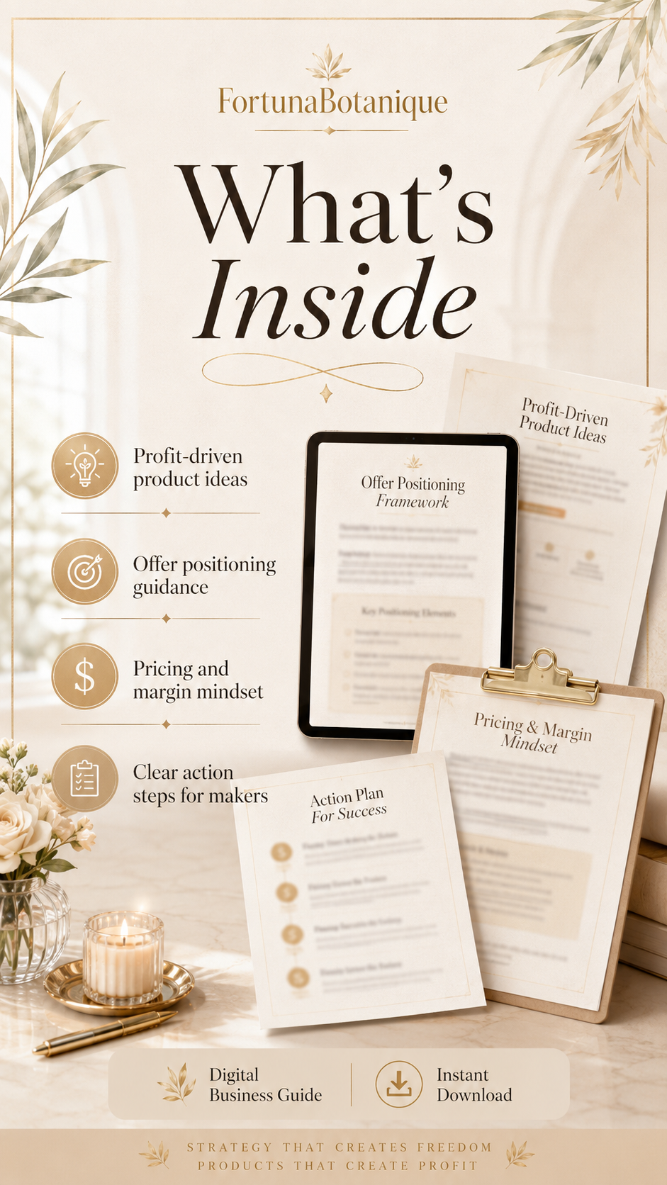 High-Profit Product Strategy Guide for Makers & Creative Business Owners