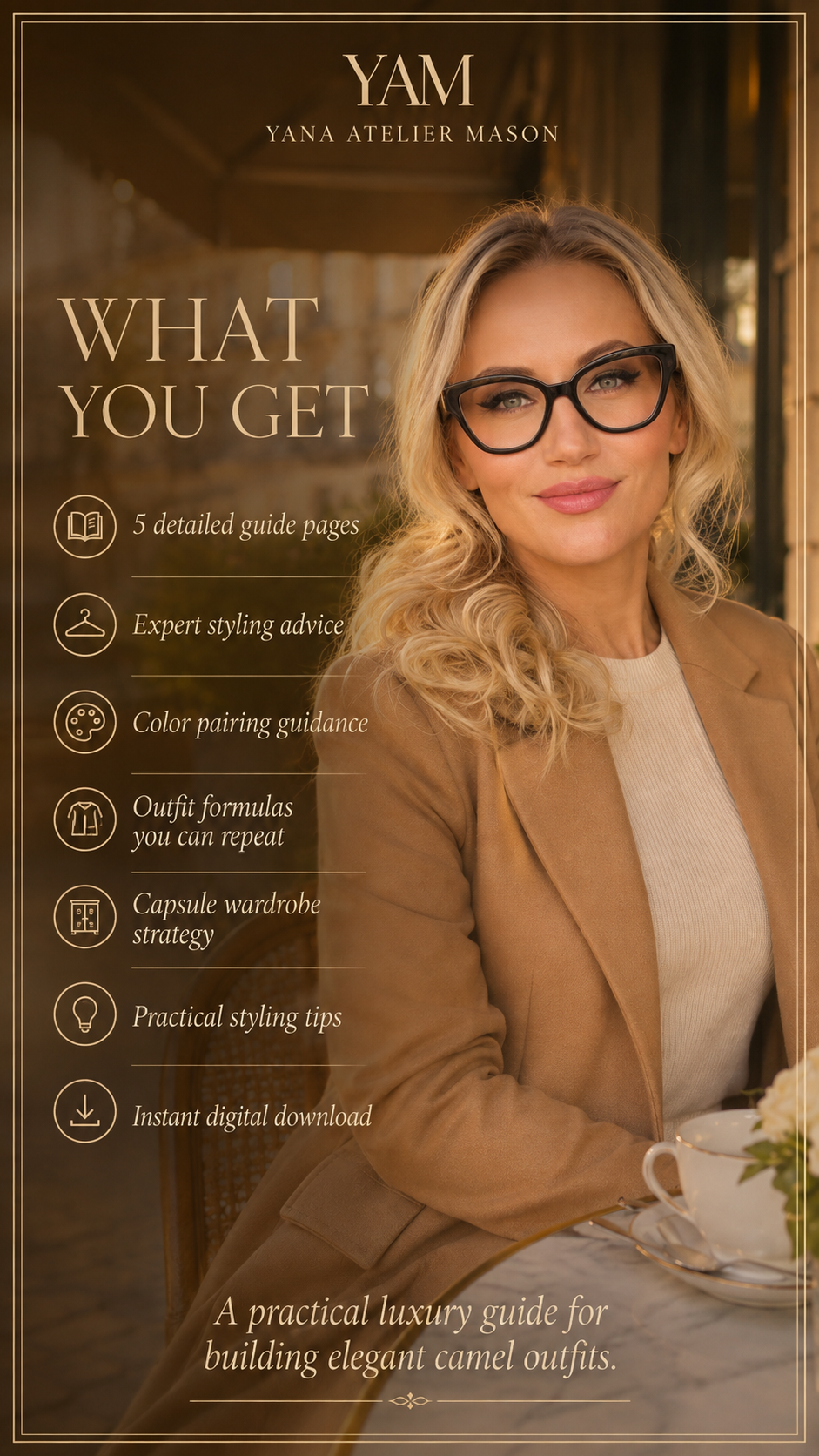 How to Wear Camel Without Looking Plain | Elegant Neutral Style Guide | Women’s Digital Fashion E-Book