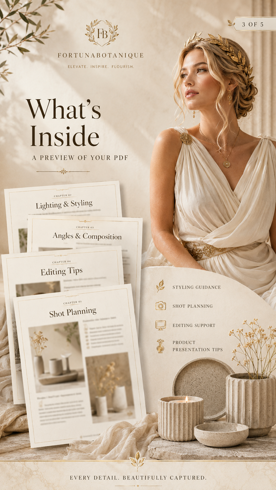 Concrete Product Photography Guide | Luxury Styling & Branding PDF for Concrete Makers