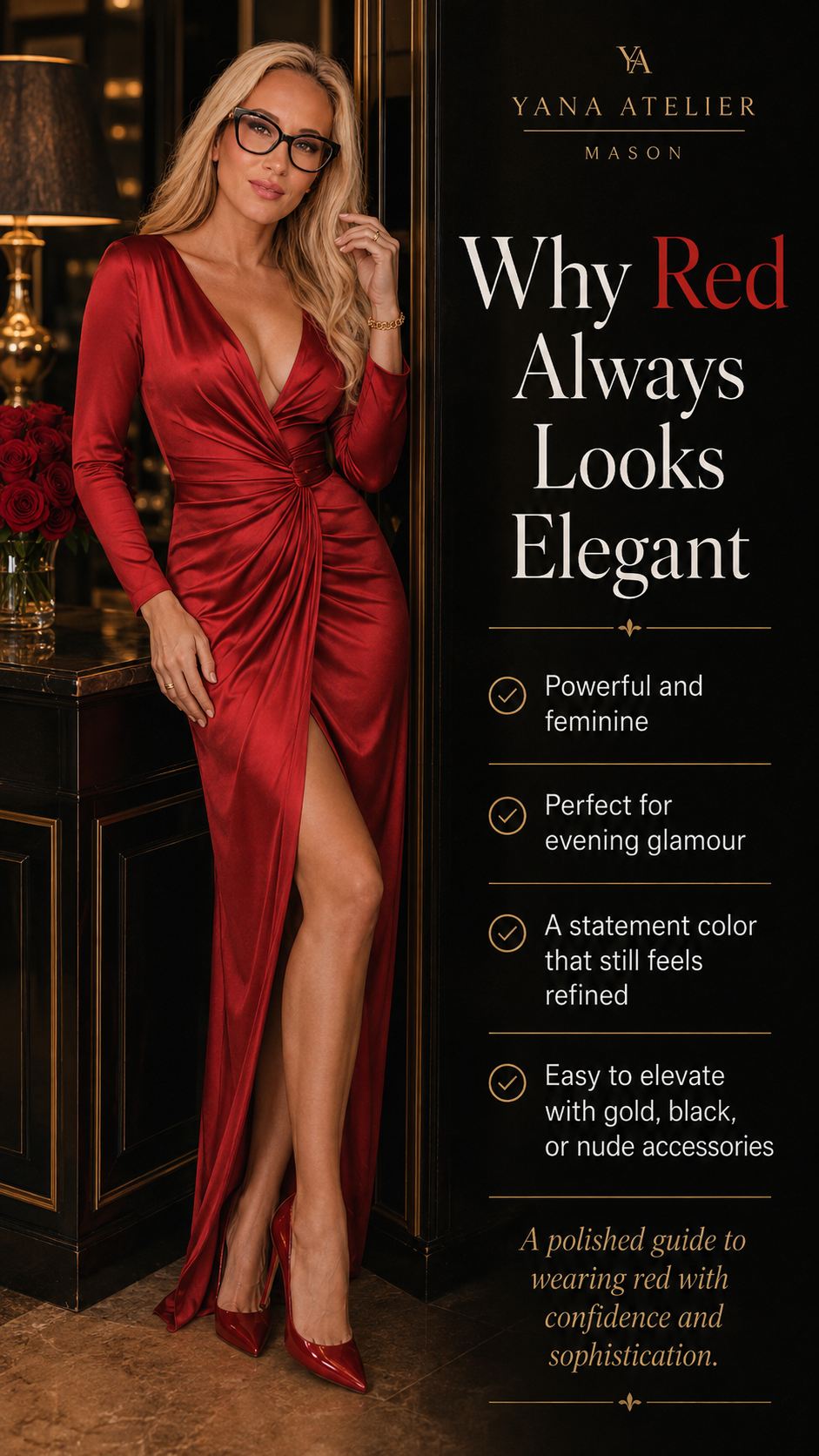 How to Wear Red Elegantly | Luxury Women’s Style Guide