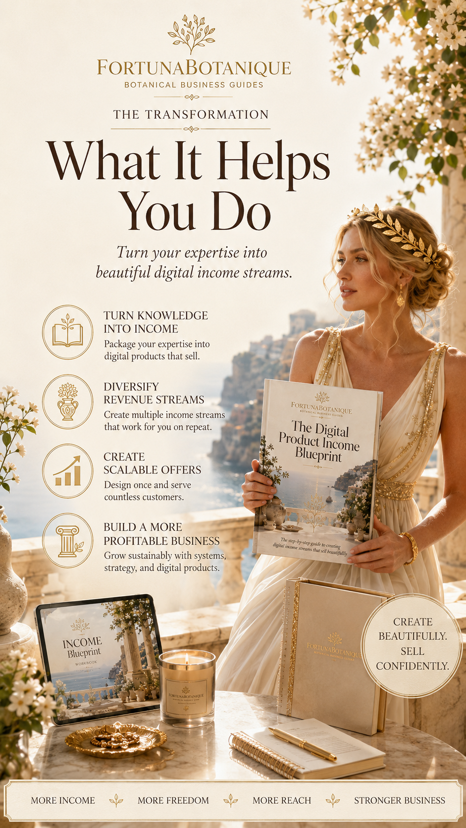 The Digital Product Income Blueprint | Digital Products & Online Income Business Guide