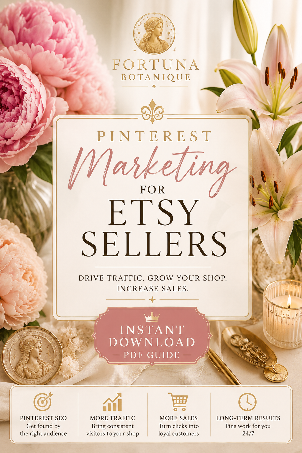 Pinterest Marketing for Etsy Sellers | Instant PDF Guide
