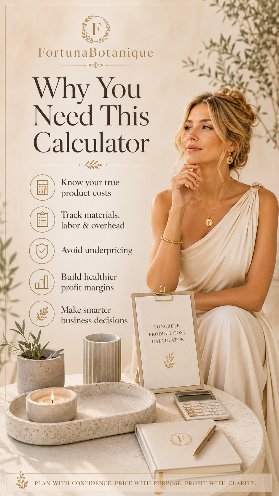 Concrete Product Cost Calculator | Pricing & Profit Guide for Concrete Makers PDF