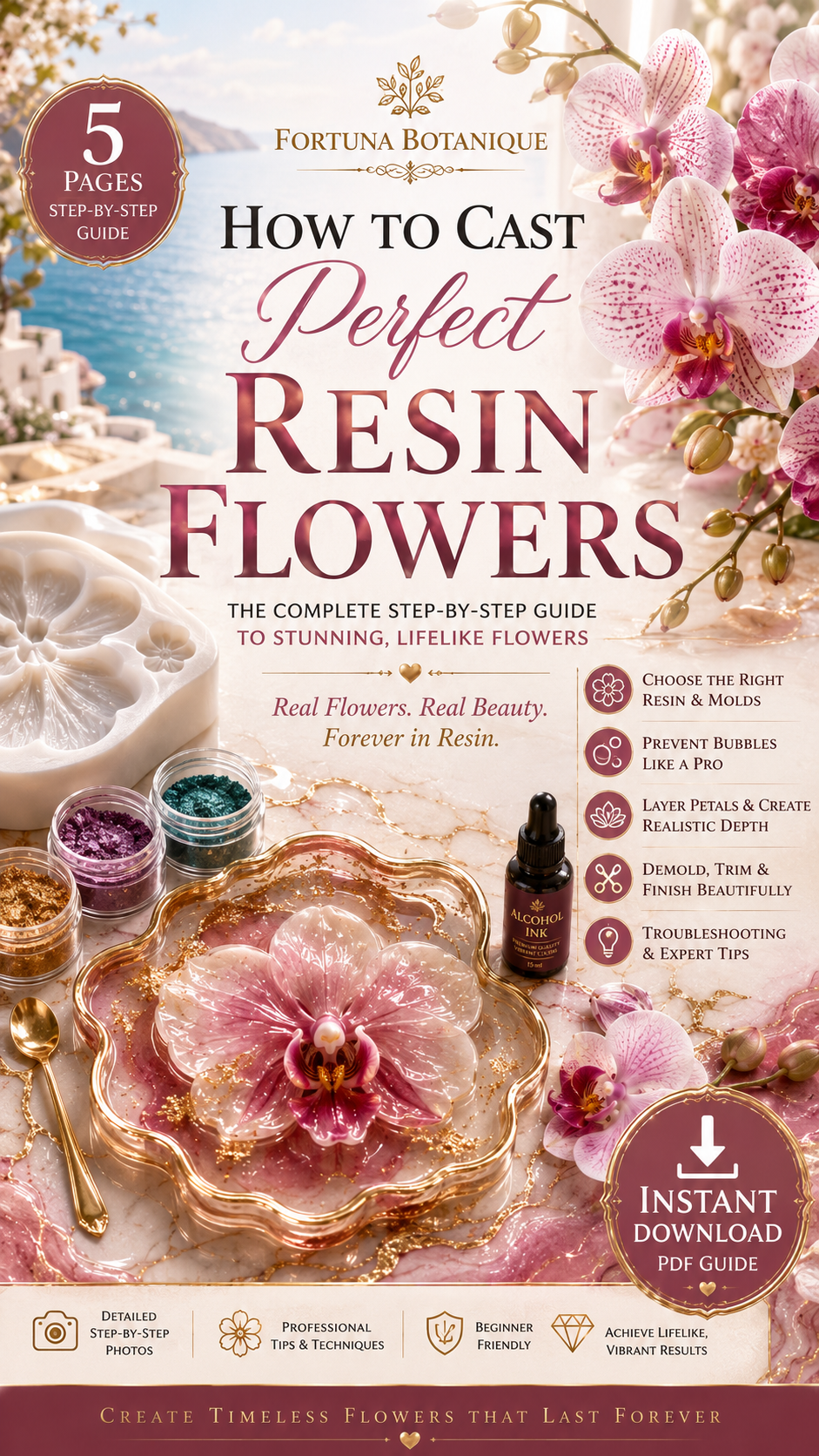 Perfect Resin Flowers Guide | Floral Resin Tutorial